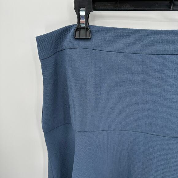 ANN TAYLOR Blue Swing Skirt with Lace Hem // 10 - Picture 3 of 11